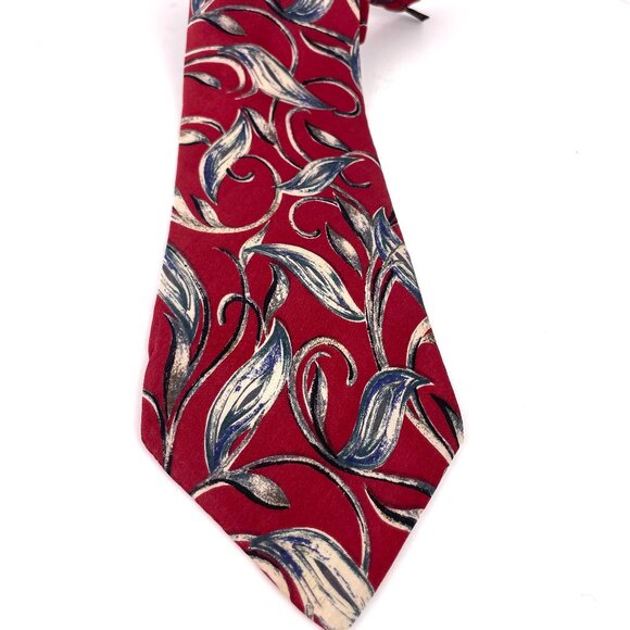 Cambridge Classics Mervyns Mens Silk Necktie Vintage Accessory Office Work - Picture 3 of 6